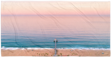 Printed Beach Towel (500x500), Png Download