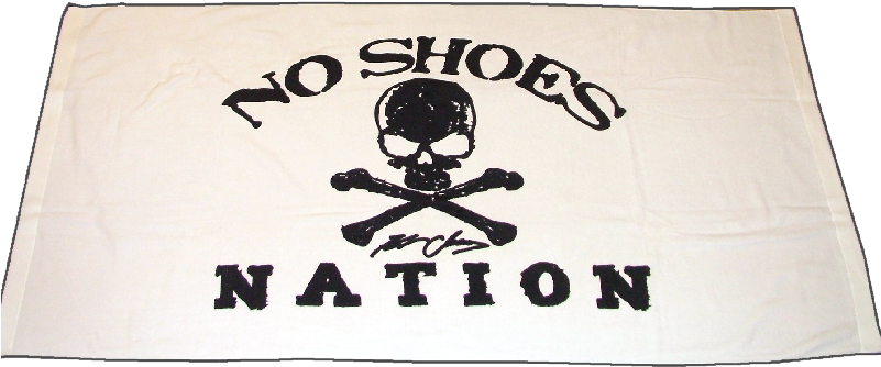 Kenny Chesney No Shoes Nation Beach Towel-white - Engel Coolers No Shoes Nation Eng65 Cooler - White (800x800), Png Download