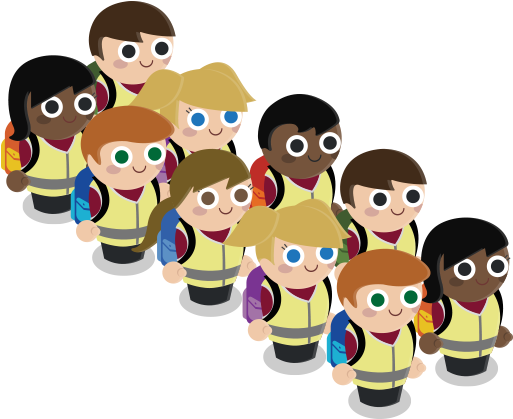 Download Gowsb For Schools - People Walking Cartoon Png PNG Image with No Background Download Gowsb For Schools - People Walking Cartoon Png PNG Image with No Background