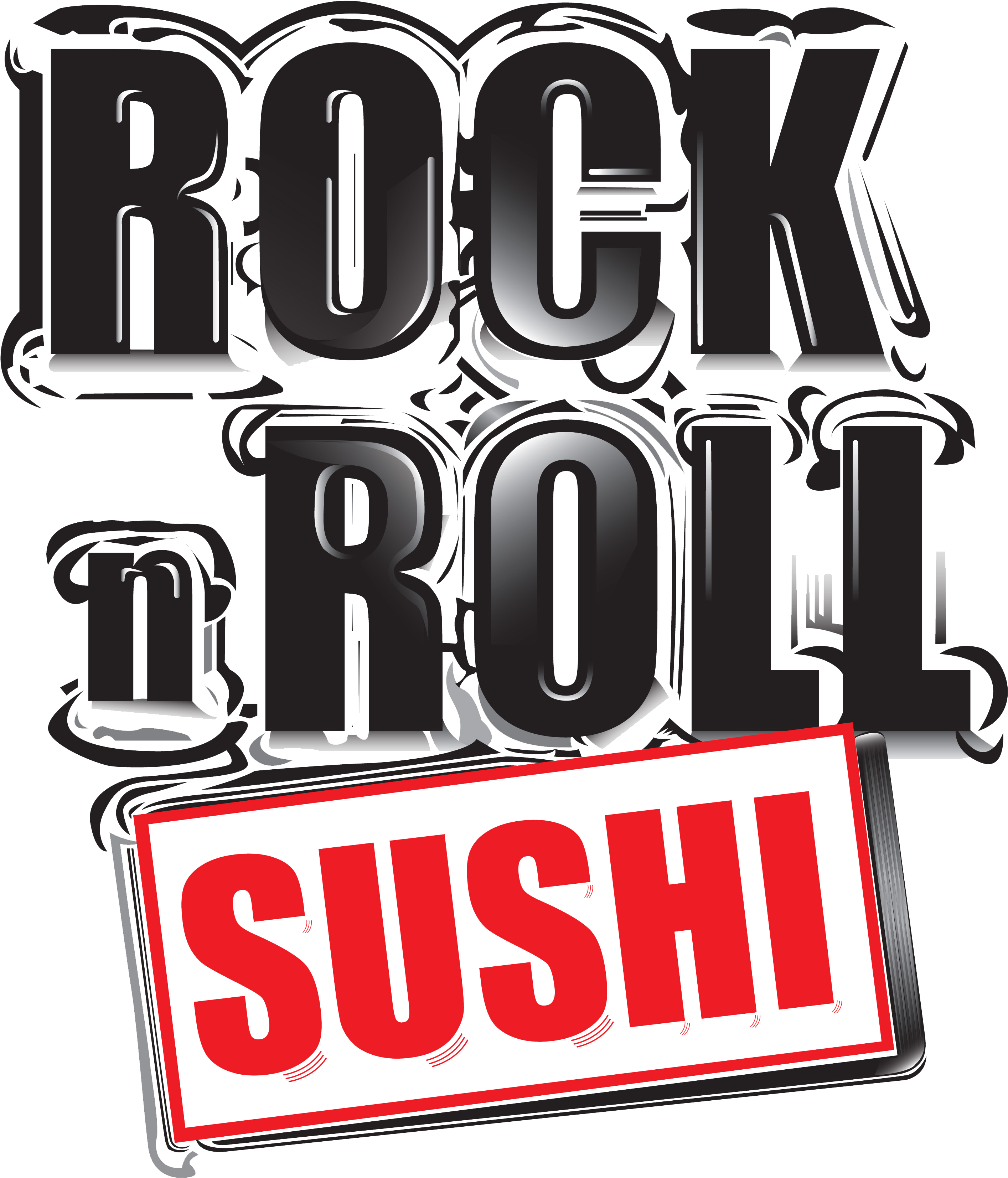 Rock N Roll Sushi- Foley - Rock N Roll Sushi (3000x3558), Png Download