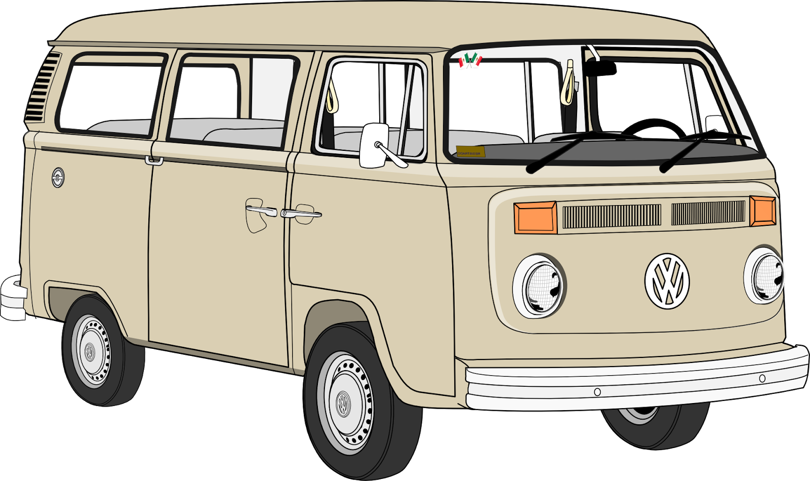 Volkswagen Combi 1978 Jdm, Volkswagen, Super Cars, - Camioneta Volkswagen Hippie Dibujo Png (1600x950), Png Download