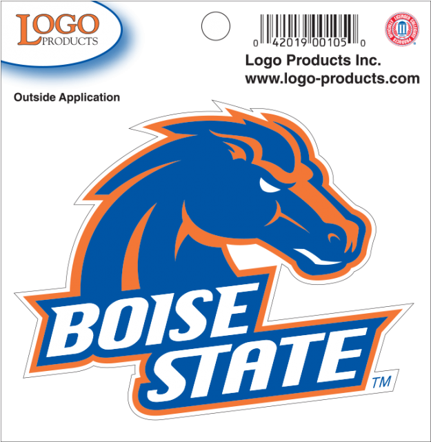 Boise State Small Logo (640x640), Png Download