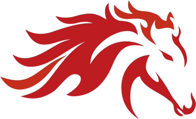 Horse Logo Png - Fire Horse Logo Png (800x485), Png Download