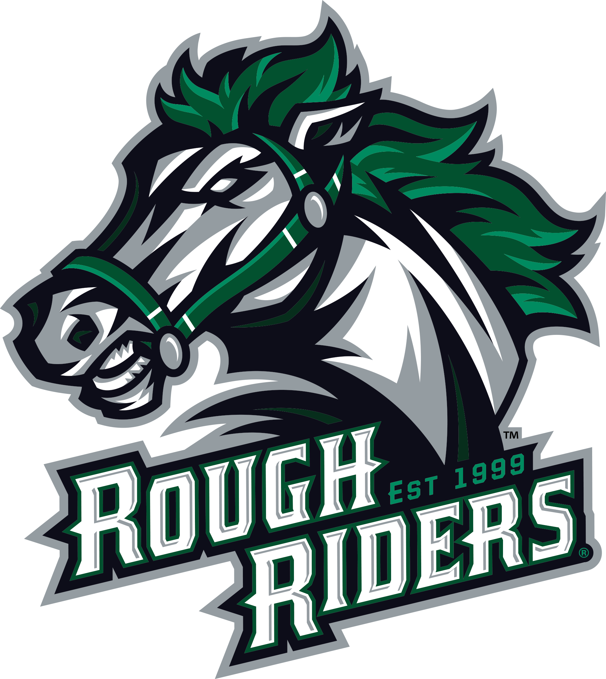 Angry Horse Logo No Background - Cedar Rapids Roughriders (1971x2210), Png Download