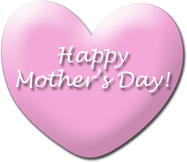 Heart Pink - Hearts For Mother's Day (400x400), Png Download