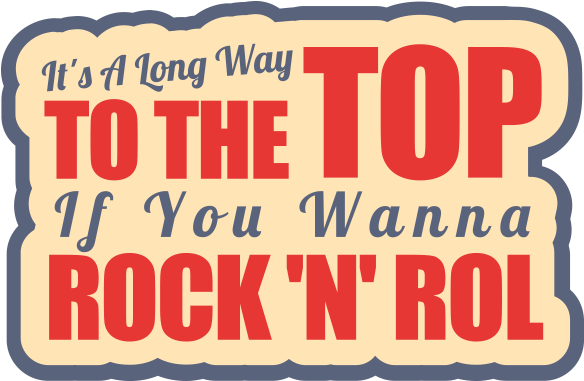 It's A Long Way To The Top - Illustration (1200x628), Png Download