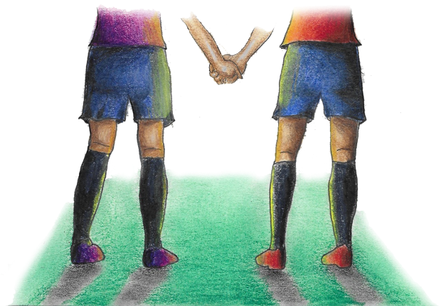 So, Should Athletes Have Sex Before A Game, Competition - Holding Hands (620x431), Png Download