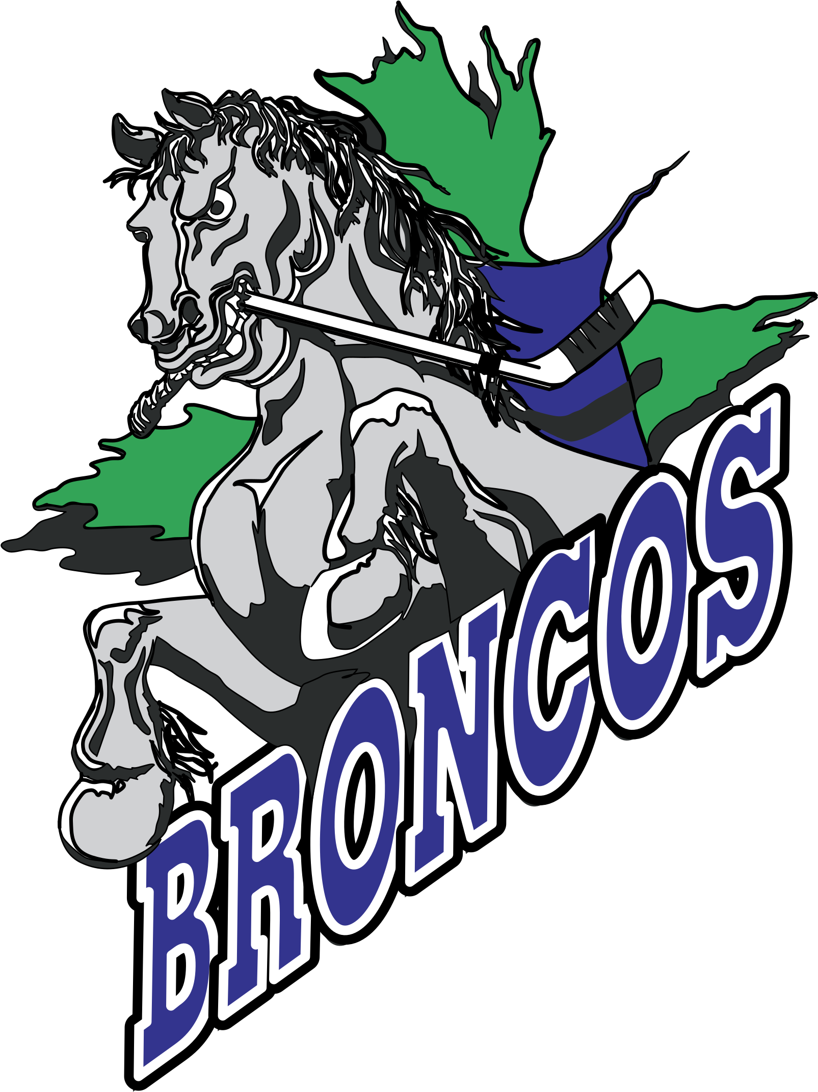 Swift Current Broncos Logo Png Transparent - Swift Current Broncos (2400x2400), Png Download