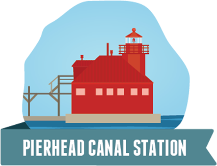 Pierhead Canal Station Cool Catwalk (680x350), Png Download