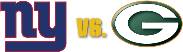 Green Bay Packers G Png Png Free Library - Logos And Uniforms Of The New York Giants (620x218), Png Download