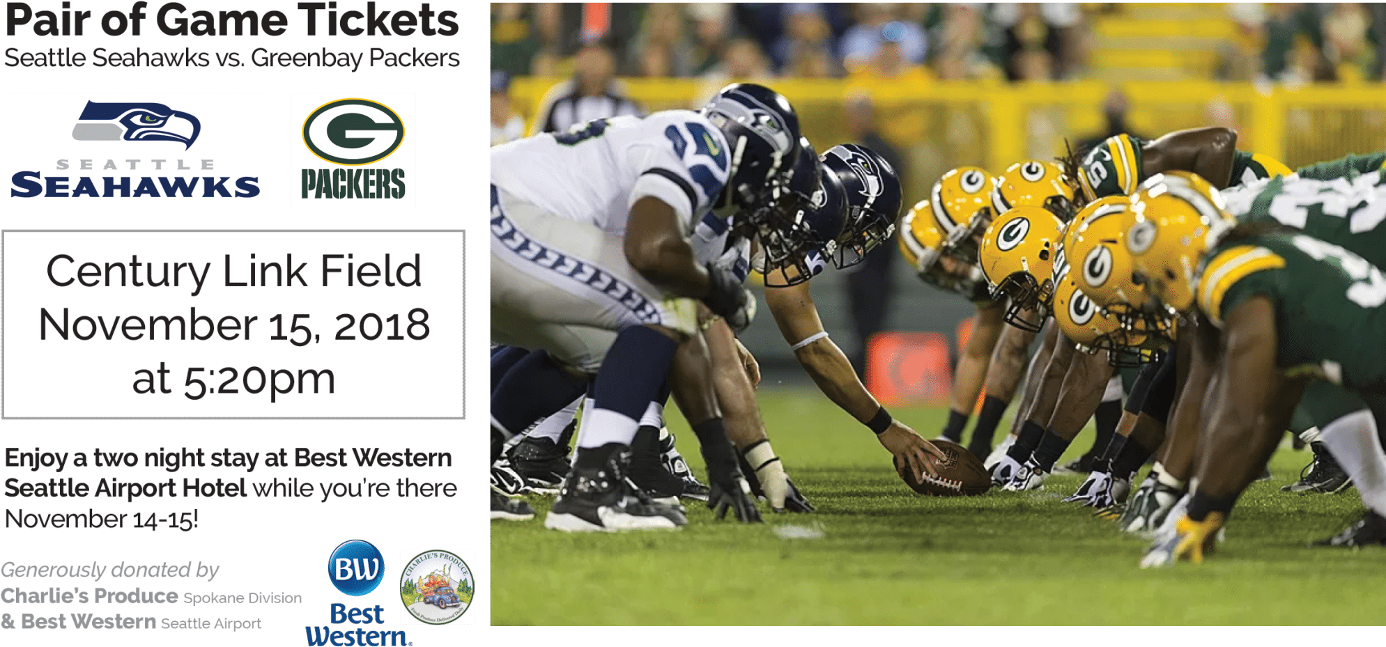 Seattle Seahawks (2048x1024), Png Download