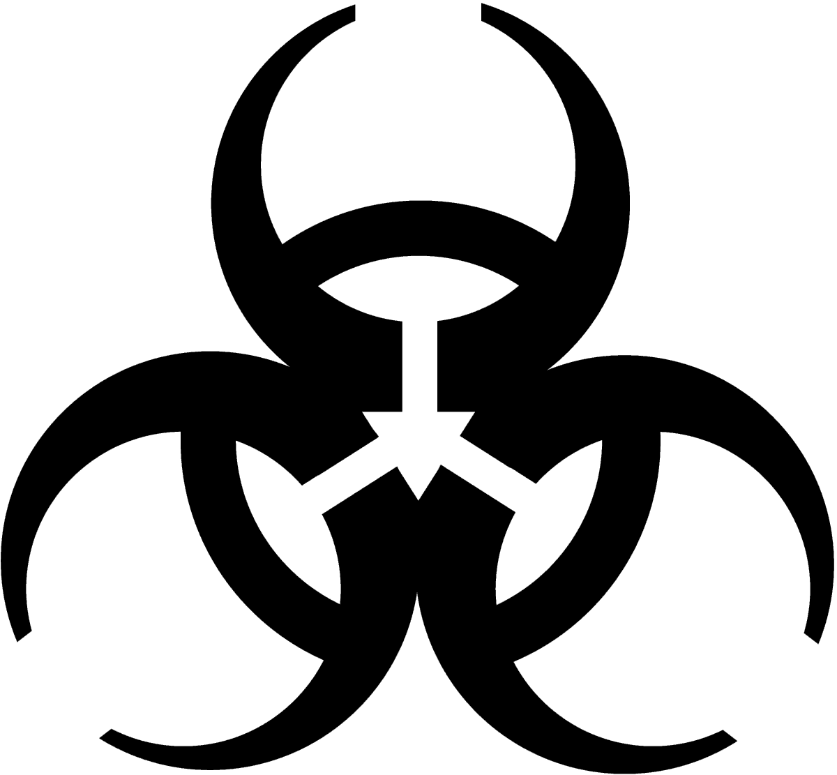 Biohazard Symbol Download Png - Biohazard Transparent (1200x1111), Png Download