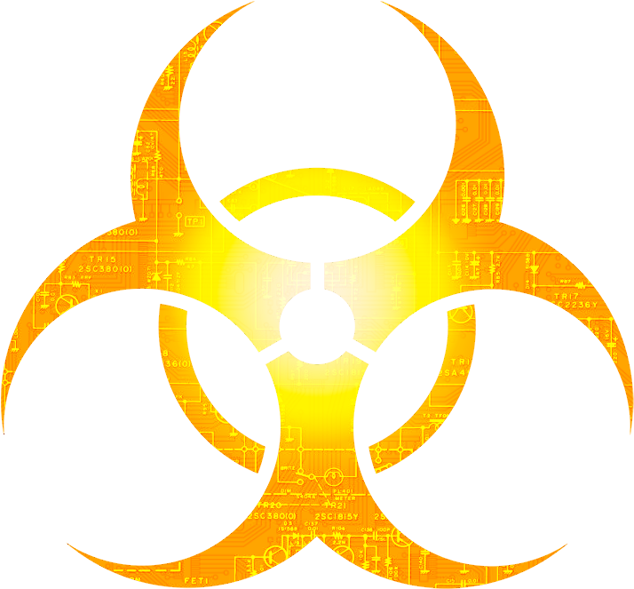 Biohazard - - Black And Yellow Nation (827x738), Png Download
