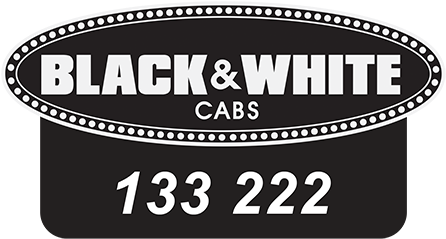 Black & White Cabs Pty - Taxicab (500x269), Png Download