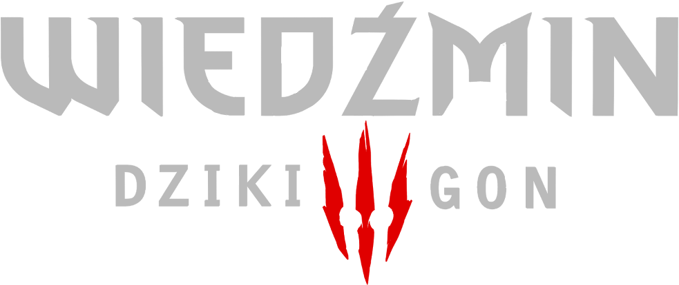 Dziki Gon Logo - Wiedźmin 3 Dziki Gon Logo (1000x425), Png Download