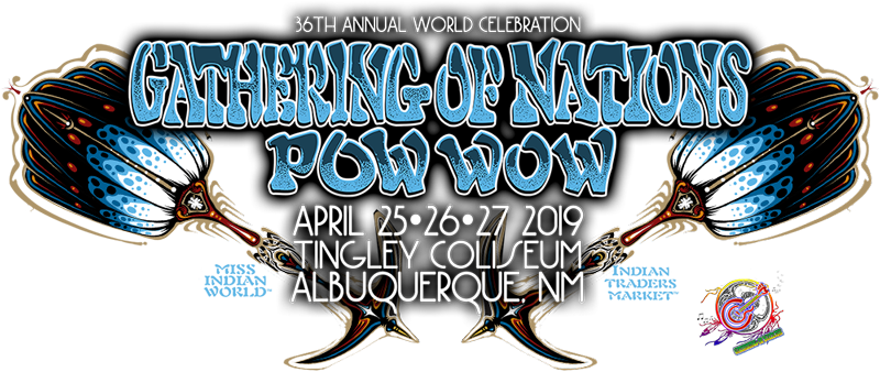 Gathering Of Nations Logo - Gathering Of Nations (800x338), Png Download