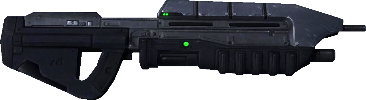 Assault Rifle - Halo Gun Transparent (1250x398), Png Download