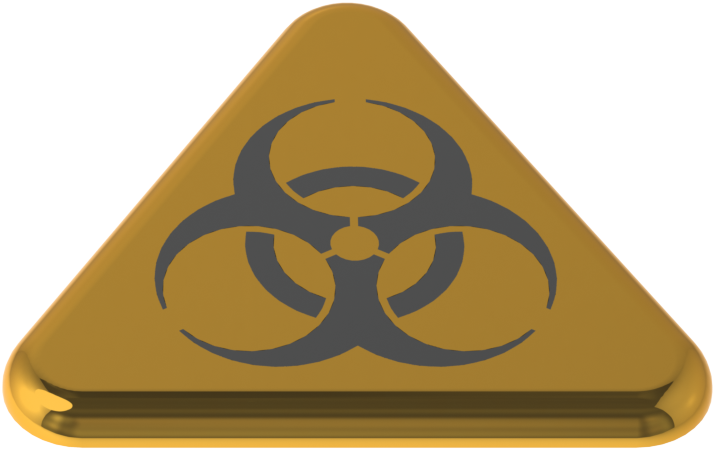 Biohazard - Emblem (717x717), Png Download