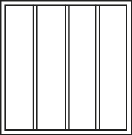 Cutlery Tray Divider Layout - Colorfulness (450x459), Png Download