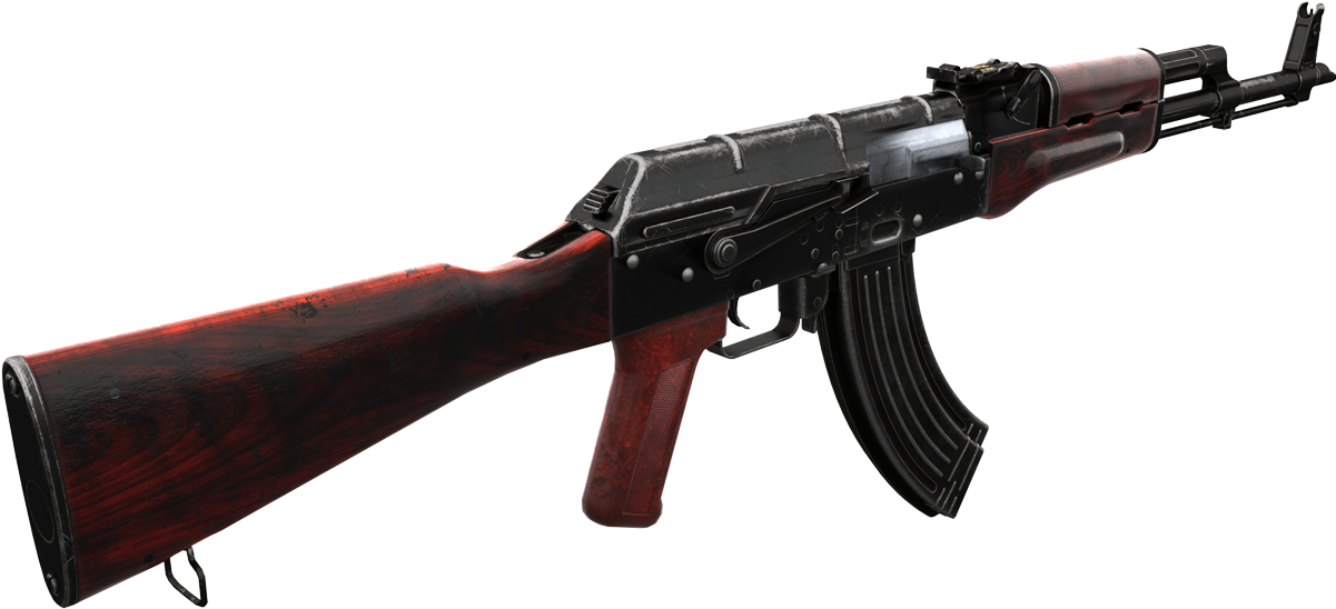 Akm Render 0001 - Assault Rifle (1200x1200), Png Download