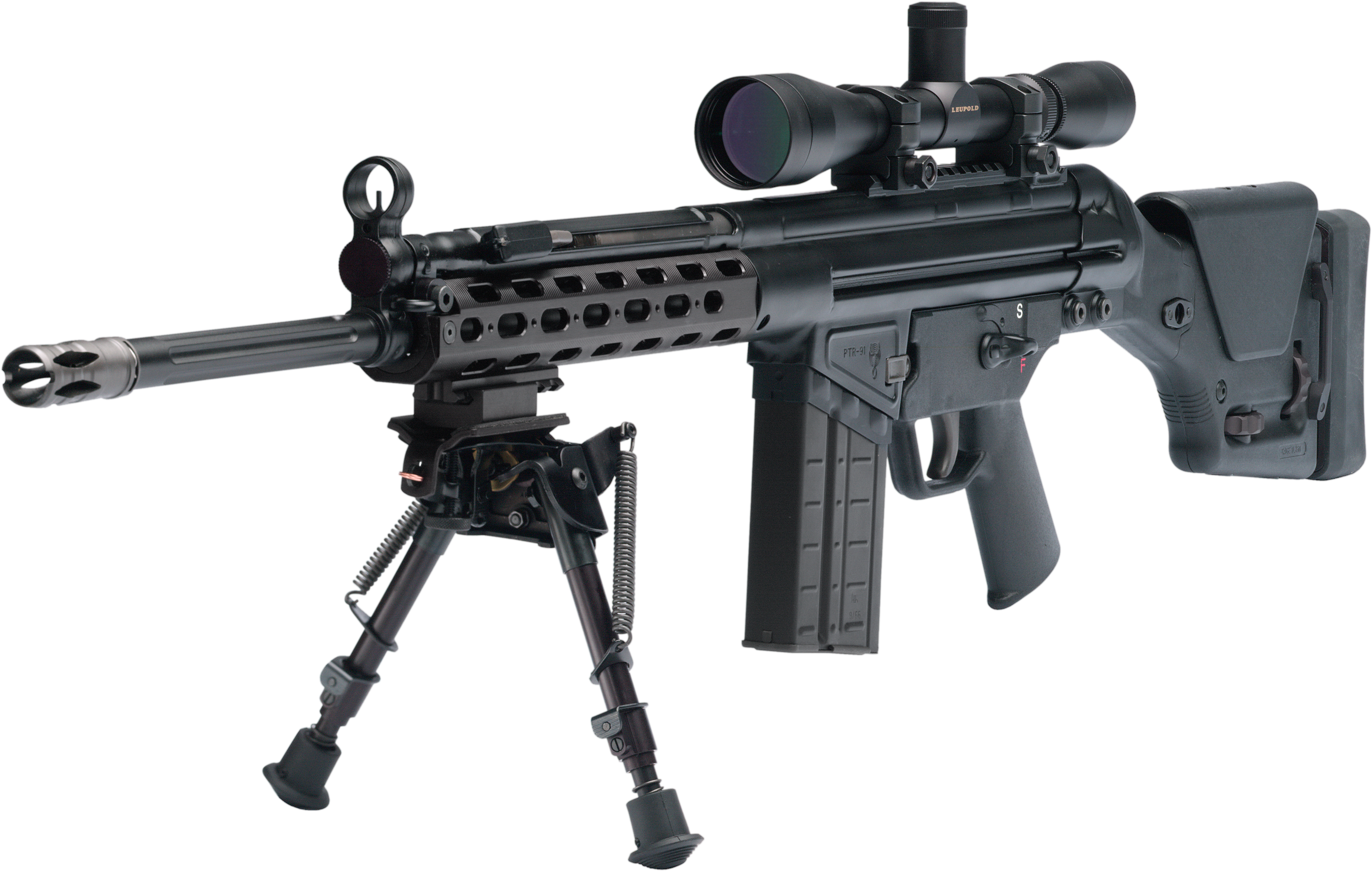 I 91 Angled Scope Loading That - Ptr 91 Sniper (2817x1789), Png Download