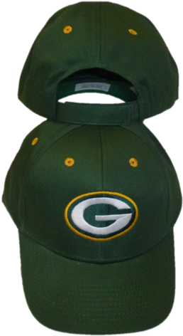 Green Bay Packers Nfl Green Hat W/logo - Baseball Cap (480x480), Png Download