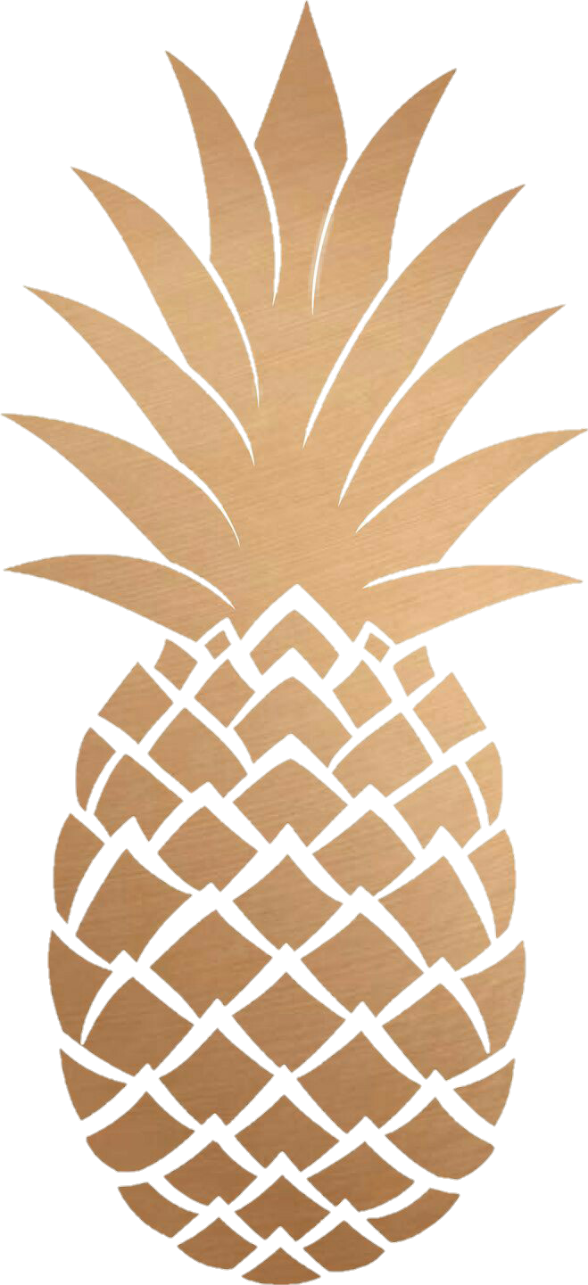 Cute Pineapple (659x1441), Png Download