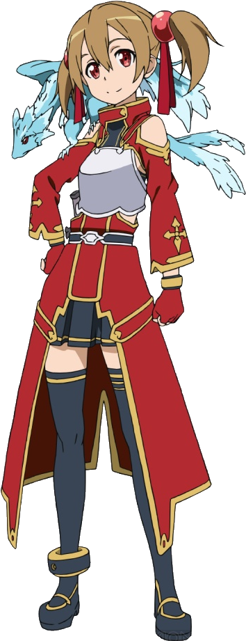 Silica With Pina - Sword Art Online Silica (keiko Ayano) Cosplay Costume (419x951), Png Download