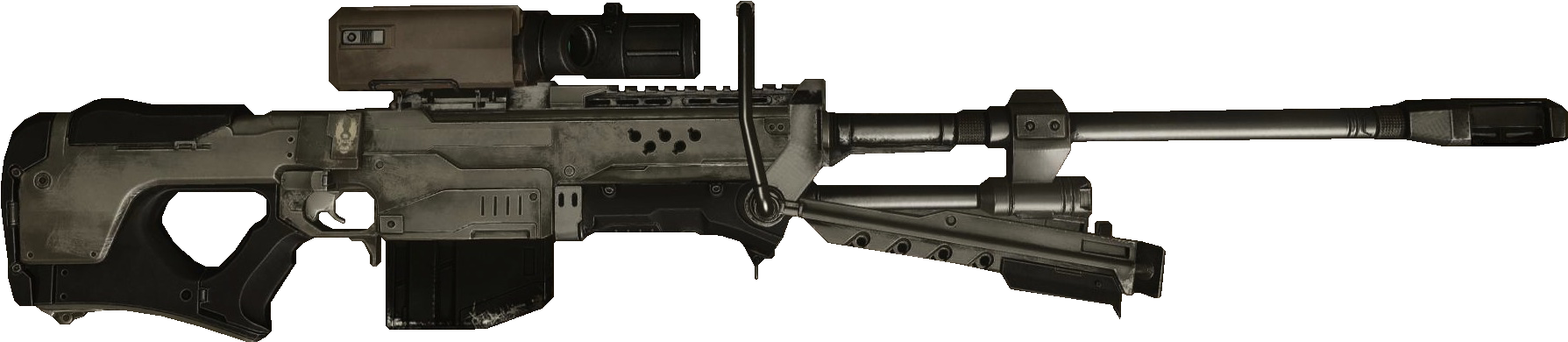 Snipers Clipart Present - Sniper Halo 4 (1840x440), Png Download