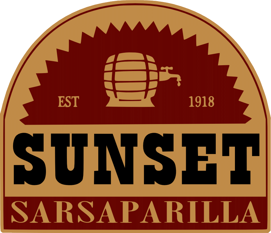 Sunset Sarsaparilla Company - Fallout Sunset Sarsaparilla Label (932x800), Png Download