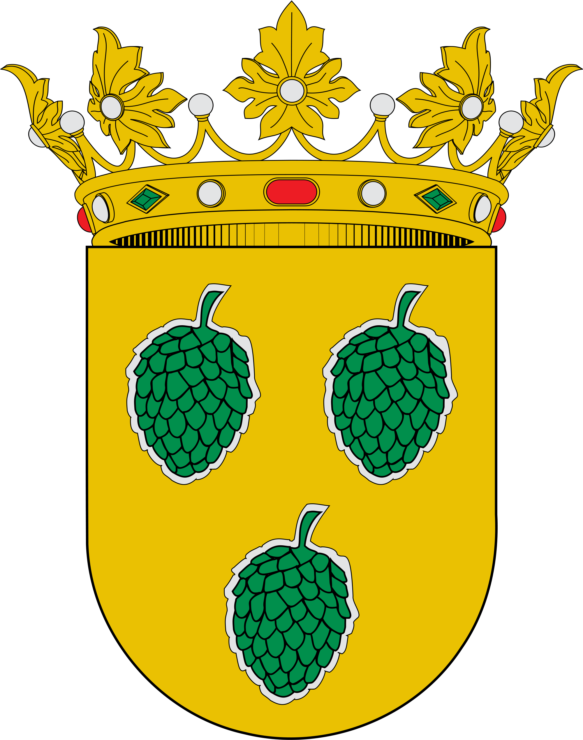 Open - Escudo Crevillente (2000x2549), Png Download