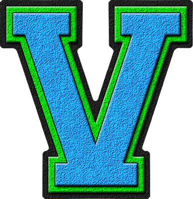 Download Letter V Columbia Blue And Gold Png Image With No Background Pngkey Com