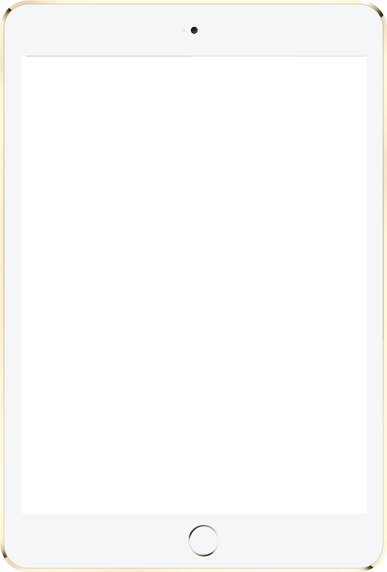 Ipad Air Tablet Png Image - Samsung Galaxy Tab 4 Png (1700x2474), Png Download