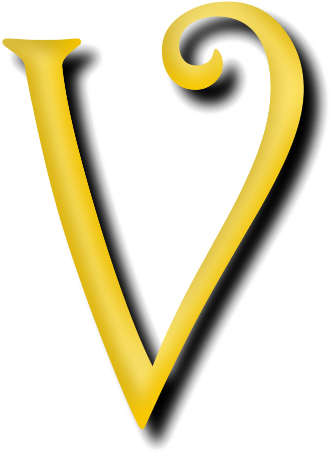 Letter V Png High Quality Image - Letter V Png (721x1024), Png Download