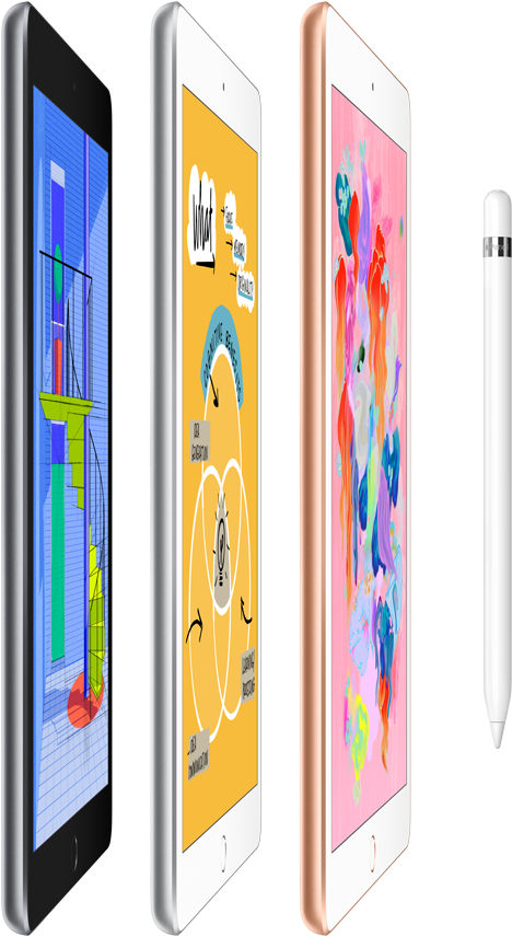 Ipad - Ipad 2018 Space Grey (1000x1000), Png Download