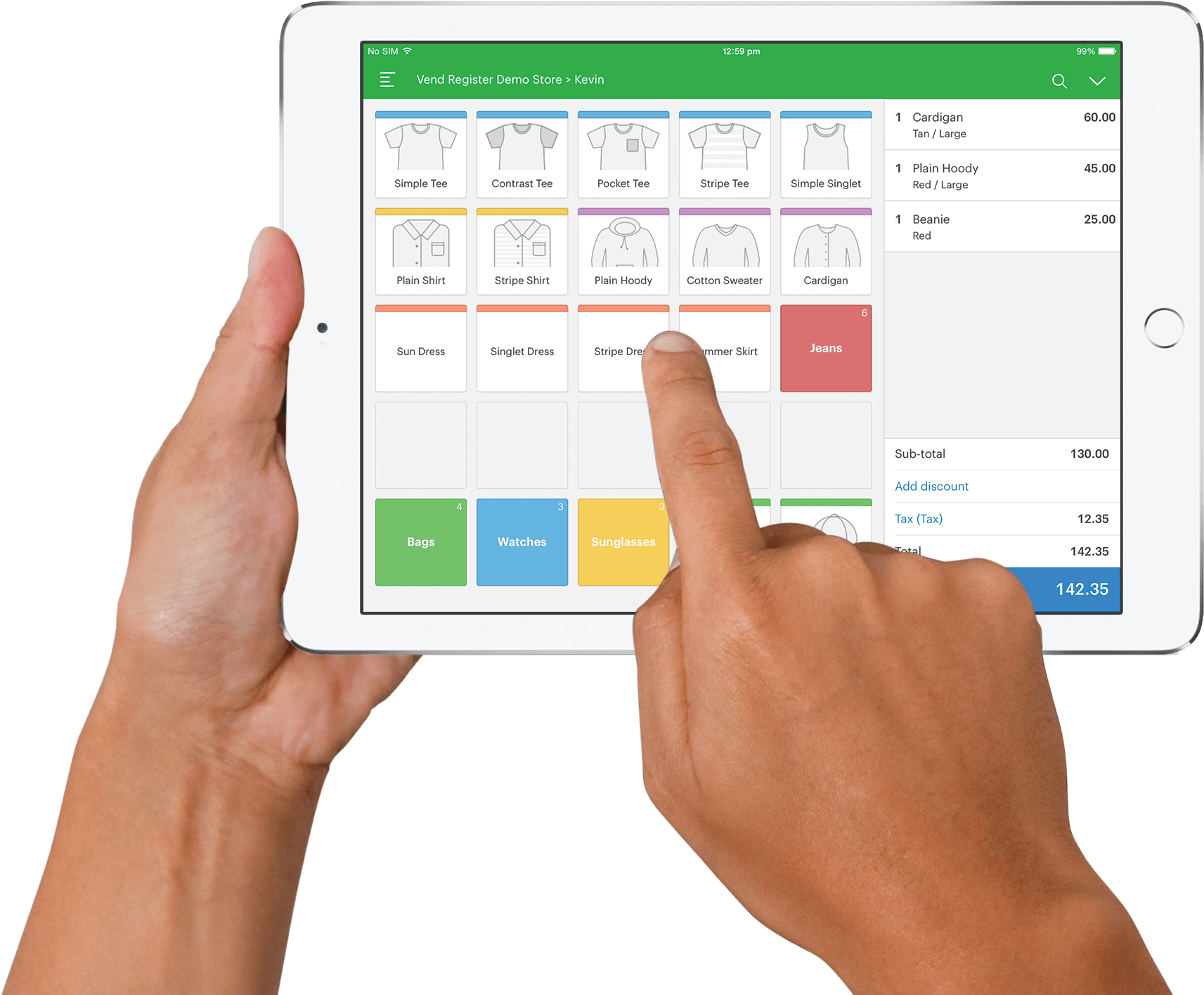 Home - Ipad-hand - Ipad With Hands (1728x1441), Png Download