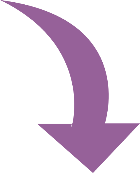 Arrows Svg Rustic - Purple Curved Arrow Png (480x594), Png Download