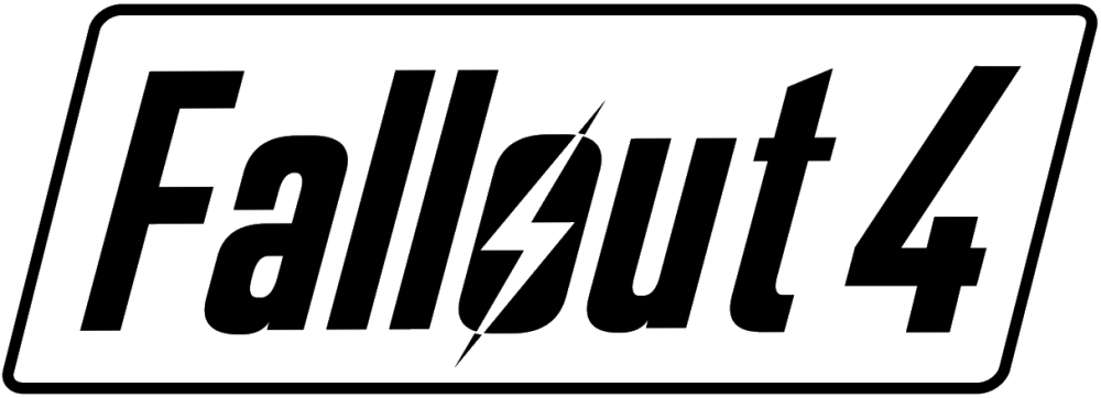 Random Logos From The Section «game Logos» - Fallout 4 (1000x362), Png Download