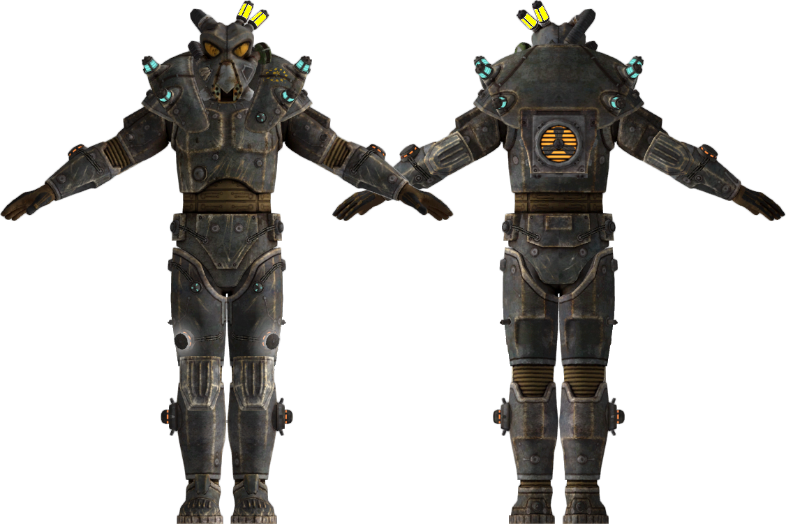 Gannon Family Tesla Armor - Fallout New Vegas Tesla Armor (1126x751), Png Download