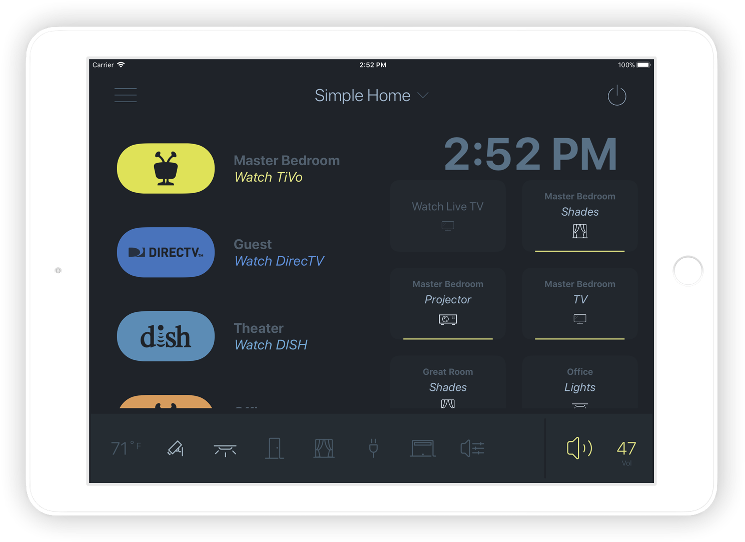 Download Broad Compatibility Ipad Smart Home Apps PNG Image with No