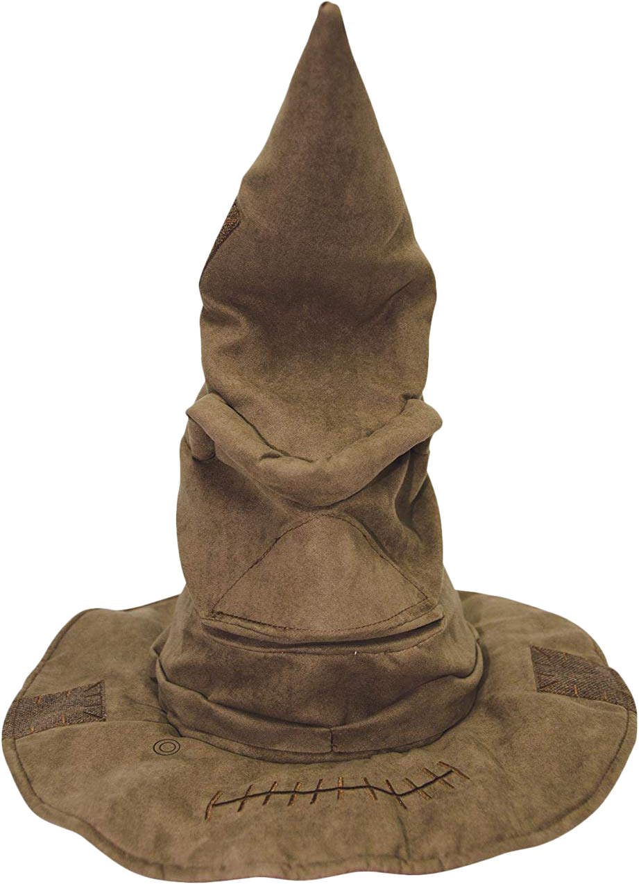 Harry Potter Real Talking Sorting Hat Animatronic Replica - Harry Potter Hat (921x1273), Png Download