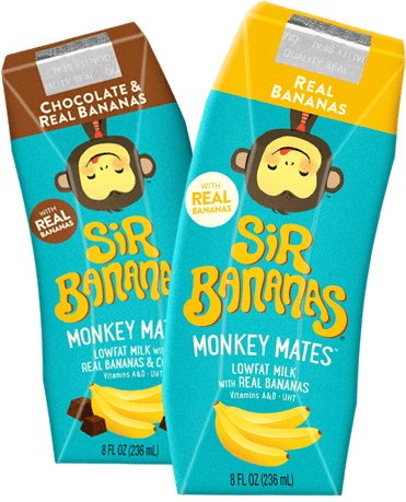 Sir Bananas Monkey Mates (371x459), Png Download