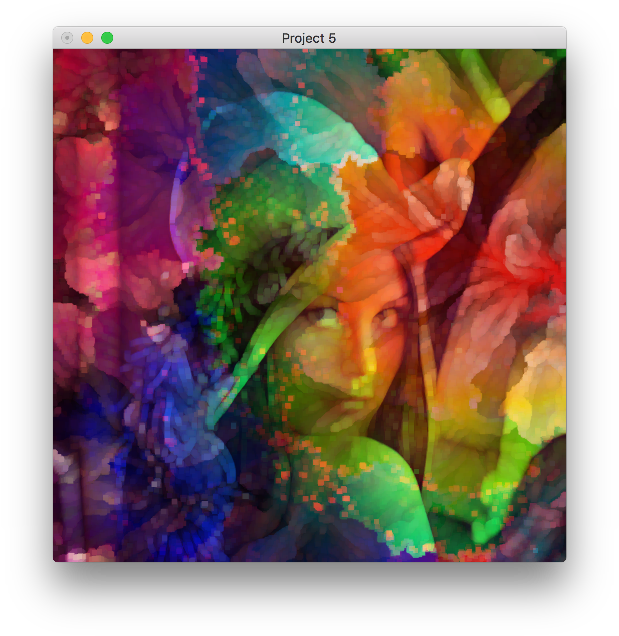 This Image Was Created By Applying Morphological Dilatation - Modern Art (1248x1292), Png Download