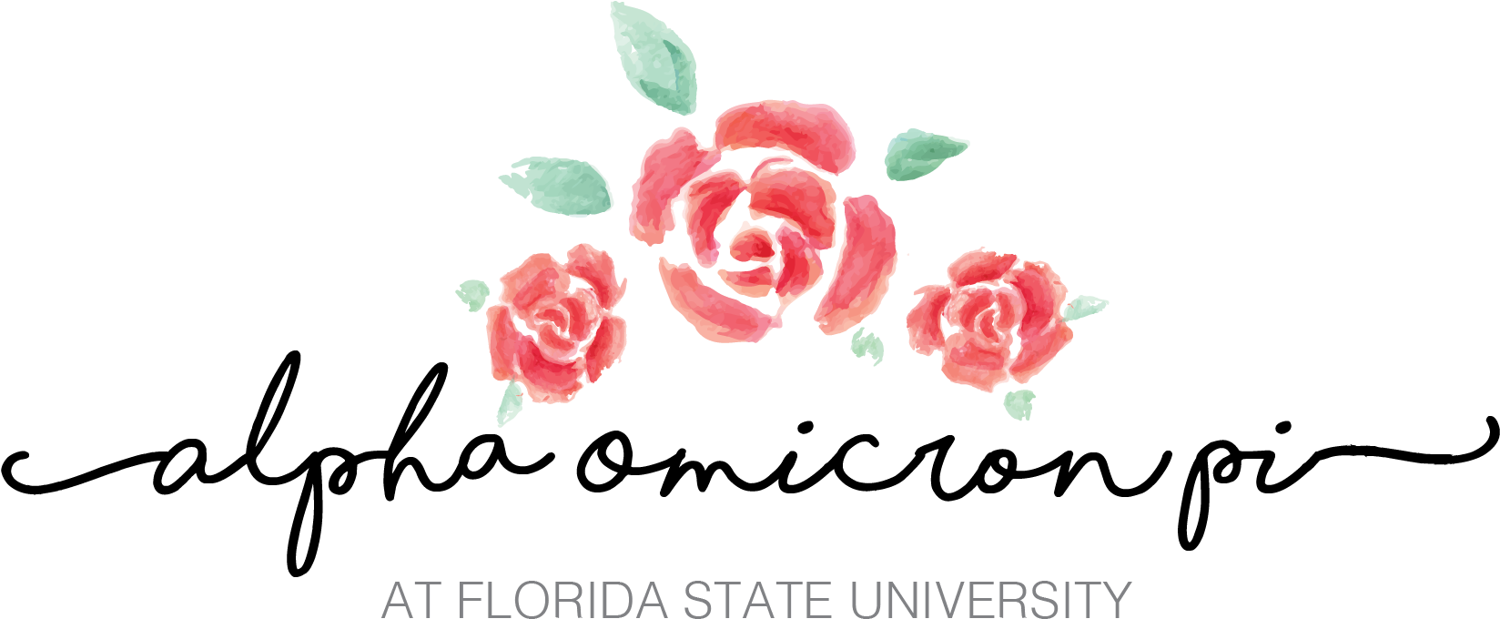 Alpha Omicron Pi At Florida State University - Pidada Throw Pillow Case Covers, Garden Floral Pattern (1648x698), Png Download