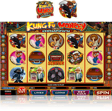 Kung-fu Monkey Slot Game - Kung Fu Monkey (376x422), Png Download