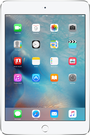 Ipad Mini 4 Wi-fi Cellular 128gb - Apple Ipad Air 2 - Wi-fi - 16 Gb - Gold (355x488), Png Download