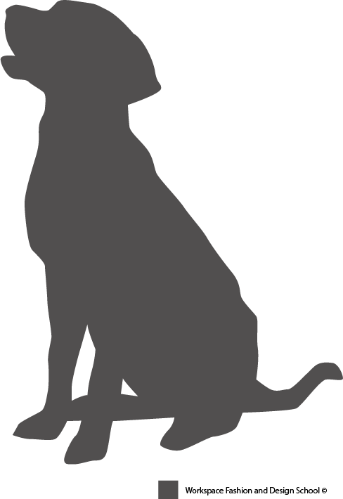 Dog Sitting Silhouette Png Sitting Dog - Sitting Dog Silhouette (488x710), Png Download