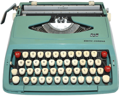 Image Library Library Smith Corona Transparent Png - Smith Corona Scm Typewriter (400x400), Png Download
