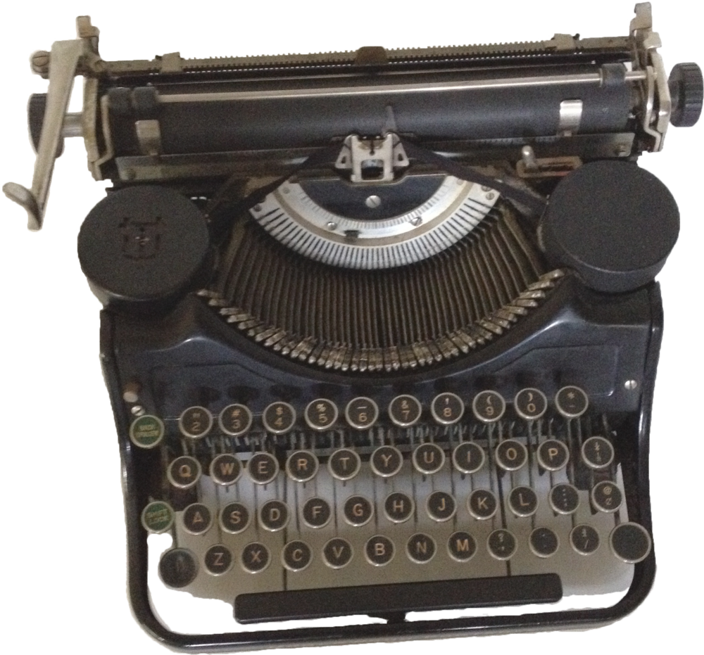 Typewriter (1000x931), Png Download