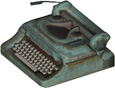 Typewriter - Antique (1200x558), Png Download